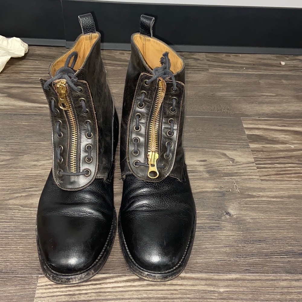 Alexander McQueen black boots